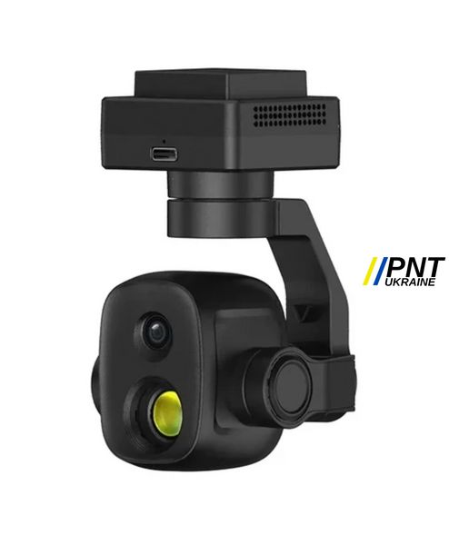 SIYI ZT6 з подвійним датчиком 4K Yaw Axis Rotation 540-degree AI Enhanced Smart Recognition and Tracking Gimbal Camera SIYIZT6 фото