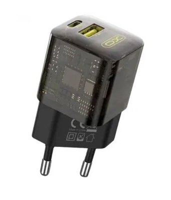 Сетевое зарядное устройство: CE05(EU) PD30W+QC3.0 18W fast charger, в комплекте вместе с кабелем Lightning cable (NB-Q189A) XOCE05APP фото