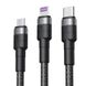 Кабель NB-Q191 3 in 1 40W fast charger USB Cable 1.2M XONBQ1913 фото 2