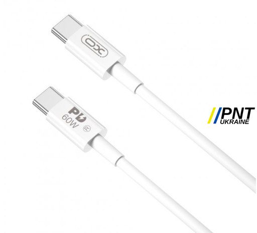 Кабель NB-Q190A 60W Charger Cable Type-c to Type-c 1M XONBQ191T фото