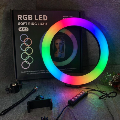 Кільцева лампа XO  BGD007/MJ26 RGB LED soft ring light 10 inch XOBGD0077 фото