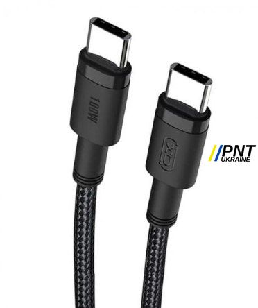 Кабель NB-Q199 type-c to type-c 100W USB Cable 1.5M XONBQ199T фото