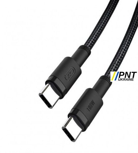 Кабель NB-Q199 type-c to type-c 100W USB Cable 1.5M XONBQ199T фото